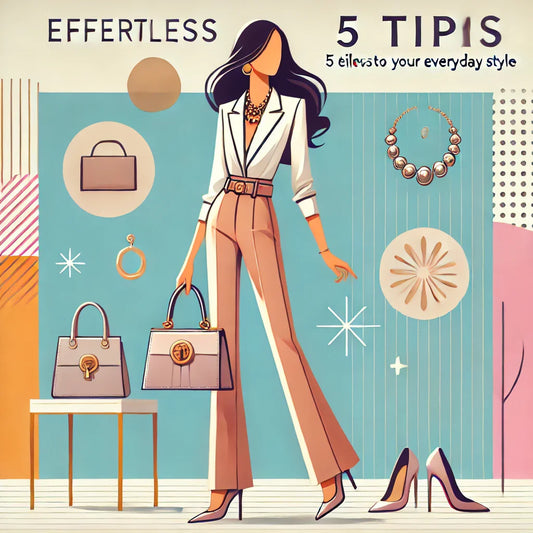 Effortless glam: 5 tips to elevate your everyday style effortless 5 tips to elevate your everyday style who says