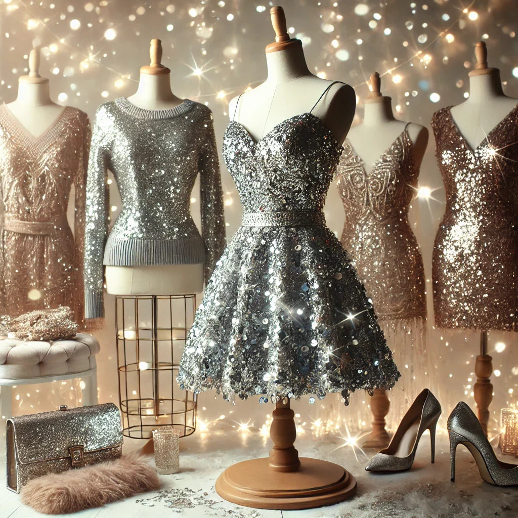 Shimmer and shine: introducing our sparkly sequin section at maven couture, we believe that fashion is more