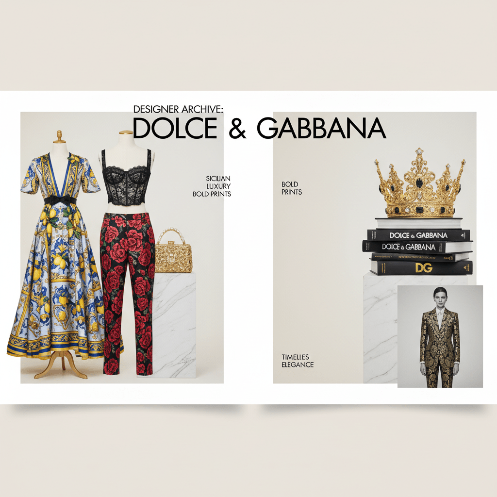 Designer Archive: Dolce & Gabbana - Maven Couture Inc