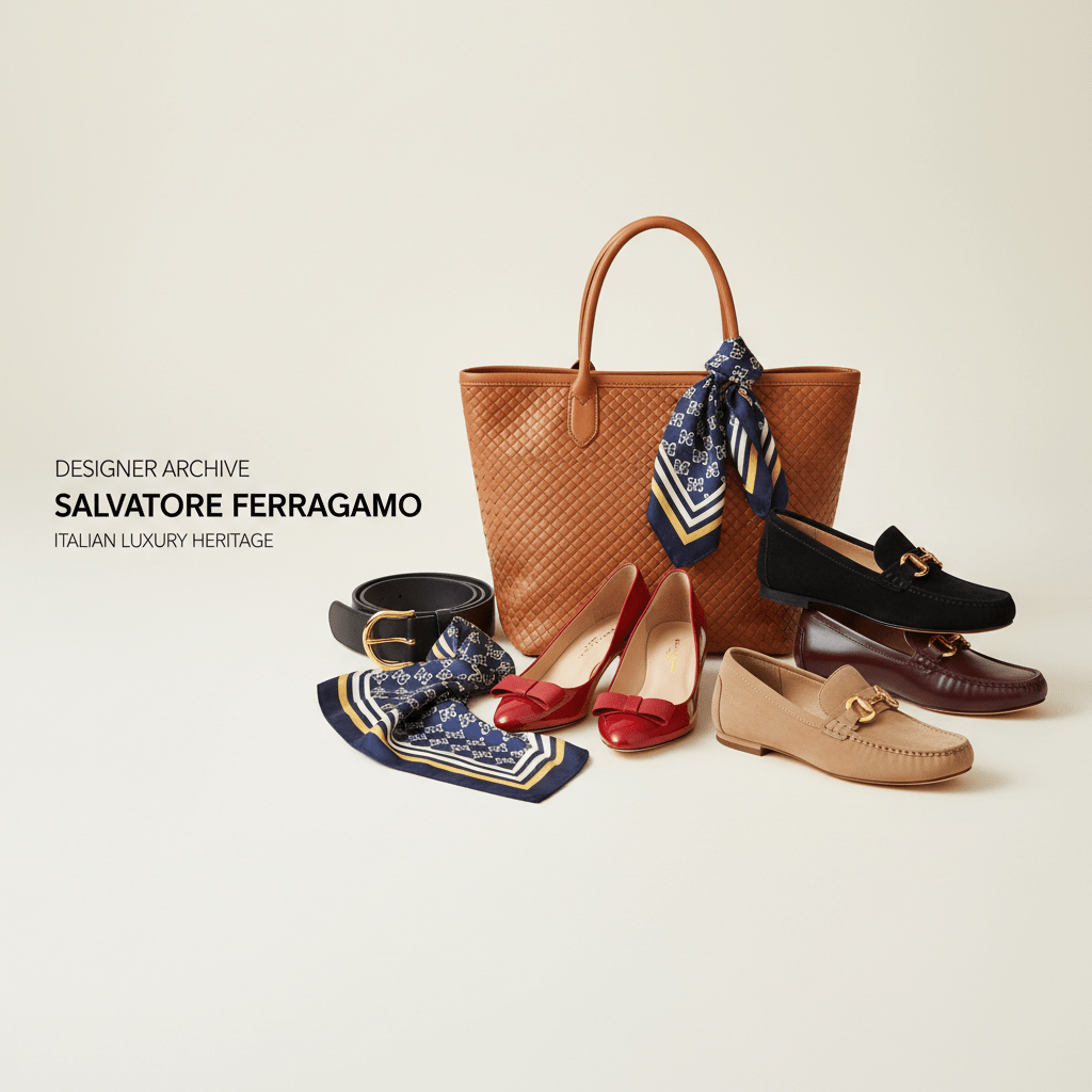 Designer Archive: Salvatore Ferragamo - Maven Couture Inc