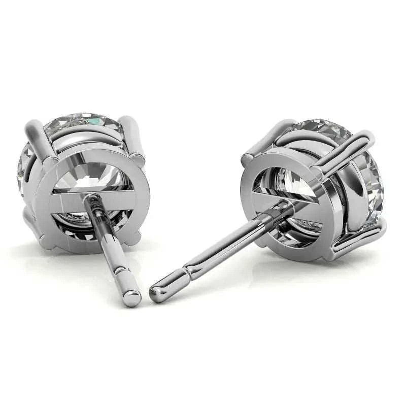 0.50 CTW Lab Grown Diamond Stud Earrings | G-VS Clarity | 14K White or Yellow Gold - Maven Couture IncEarrings