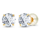0.50 CTW Lab Grown Diamond Stud Earrings in 14K White or Yellow Gold – G VS - Maven Couture IncEarrings