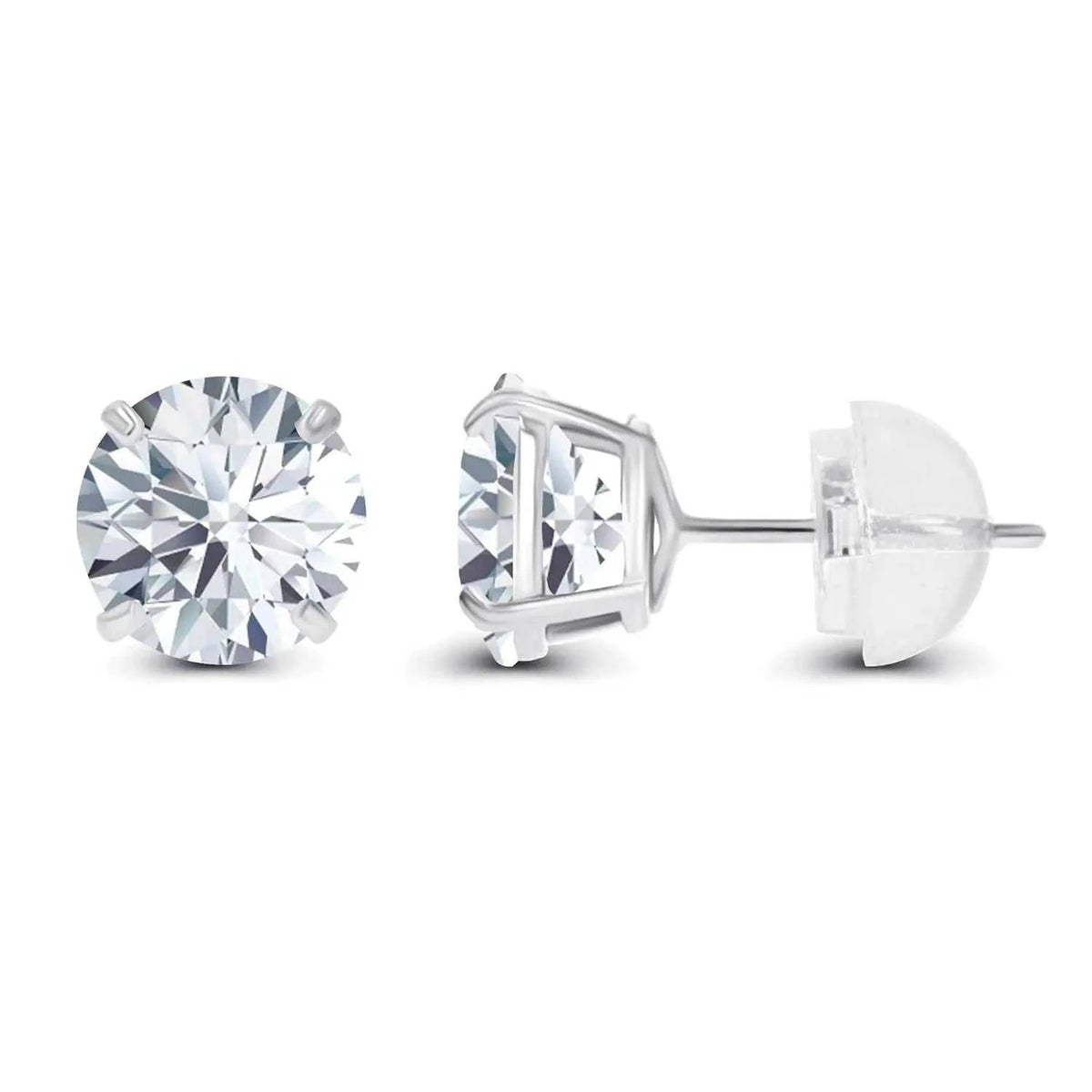 0.50 CTW Lab Grown Diamond Stud Earrings in 14K White or Yellow Gold – G VS - Maven Couture IncEarrings