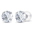 0.50 CTW Lab Grown Diamond Stud Earrings in 14K White or Yellow Gold – G VS - Maven Couture IncEarrings