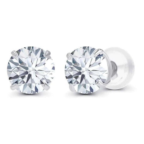 0.50 CTW Lab Grown Diamond Stud Earrings in 14K White or Yellow Gold – G VS - Maven Couture IncEarrings