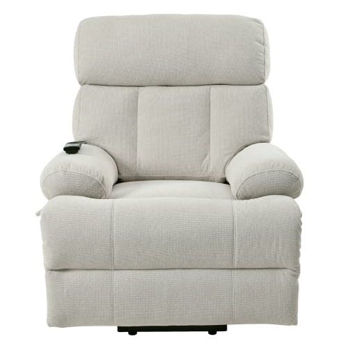 Experience luxury with the oversized power lift recliner chair