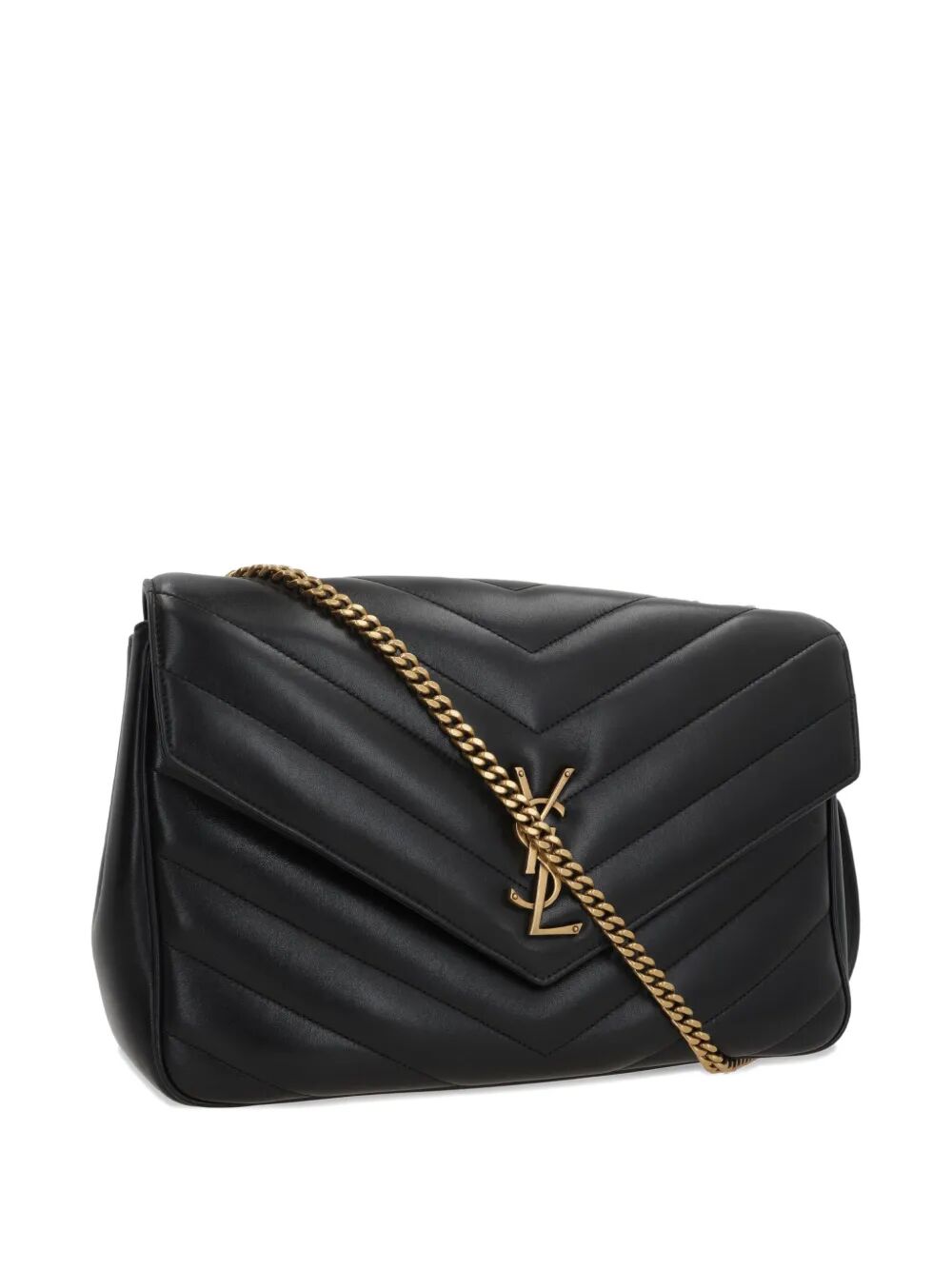Saint Laurent Women New Loulou Large Bag In Matelassé Lambskin - Maven Couture IncHandbags / Shoulder Bags