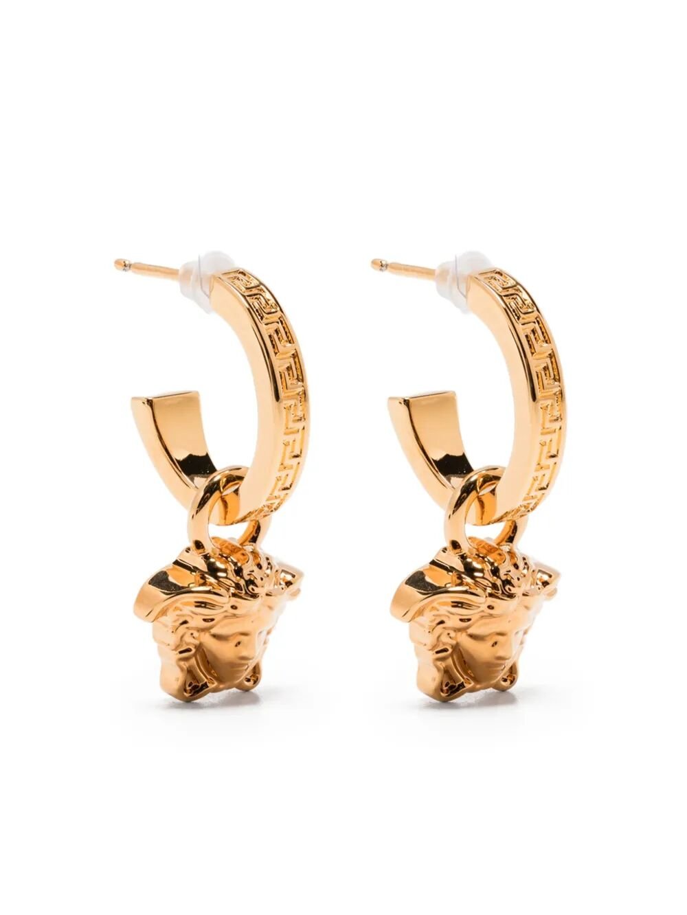 Versace Women La Medusa Greca Hoop Earrings - Maven Couture IncAccessories / Miscellaneous
