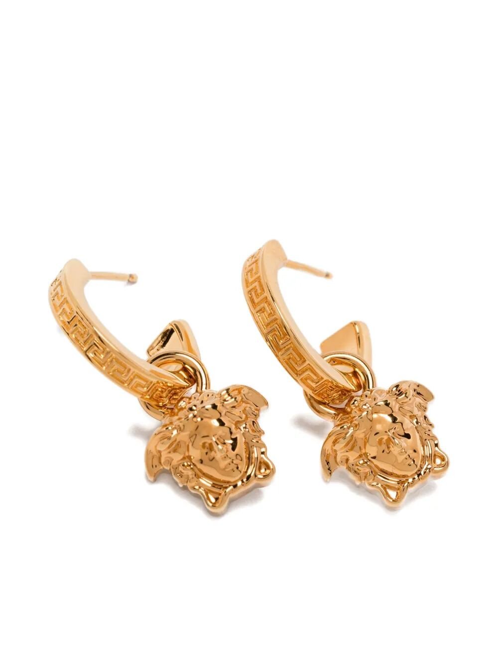 Versace Women La Medusa Greca Hoop Earrings - Maven Couture IncAccessories / Miscellaneous
