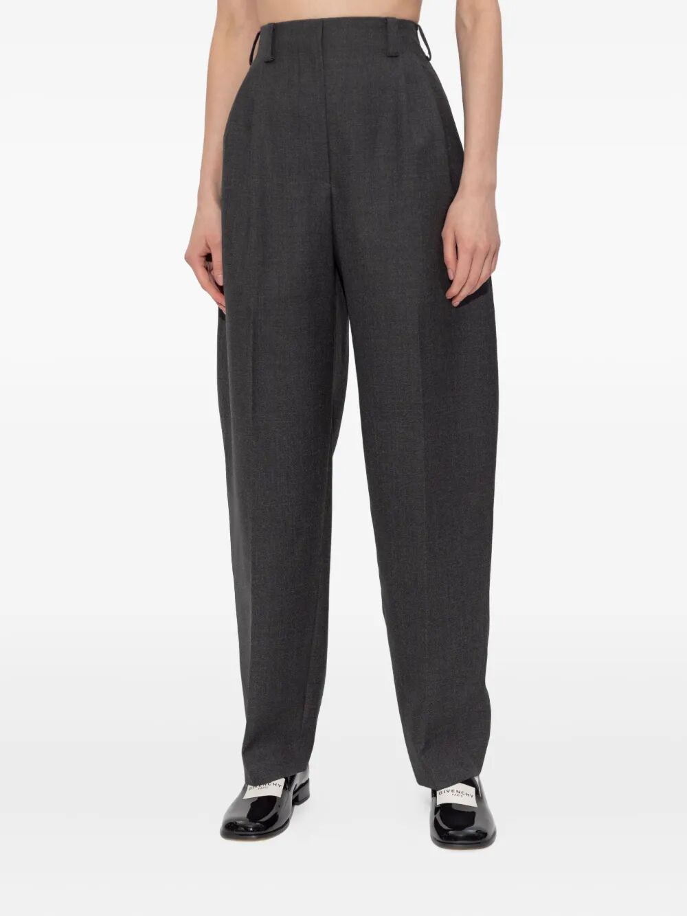 Givenchy Women Pleated Wool Trousers - Maven Couture IncBottoms / Pants