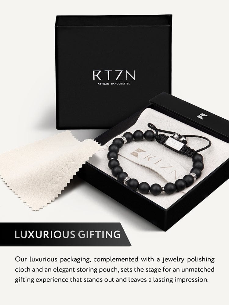 Black Onyx Beaded Bracelet - Mykonos - Maven Couture IncBeaded Bracelet
