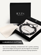 Black Onyx Beaded Bracelet - Mykonos - Maven Couture IncBeaded Bracelet