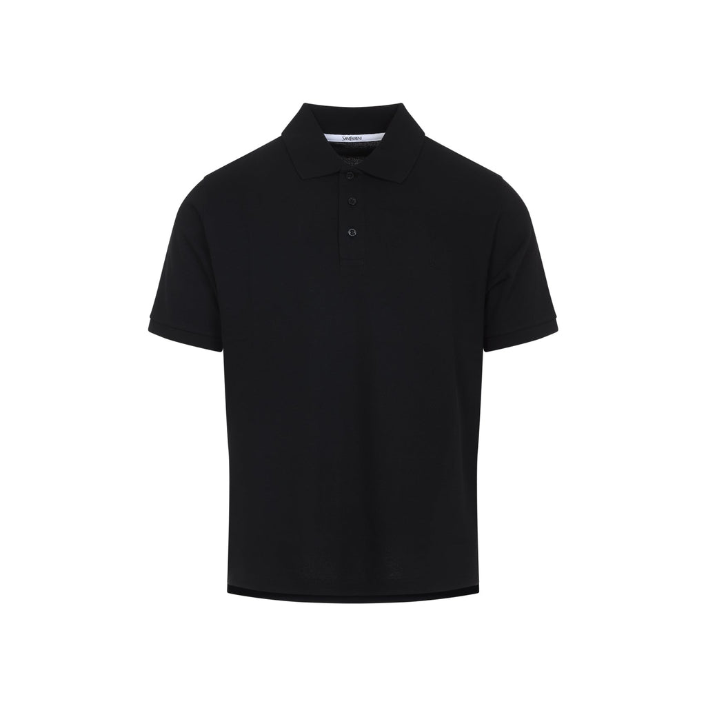 Saint Laurent Cotton Polo Men - Maven Couture IncTops / Tee Shirts