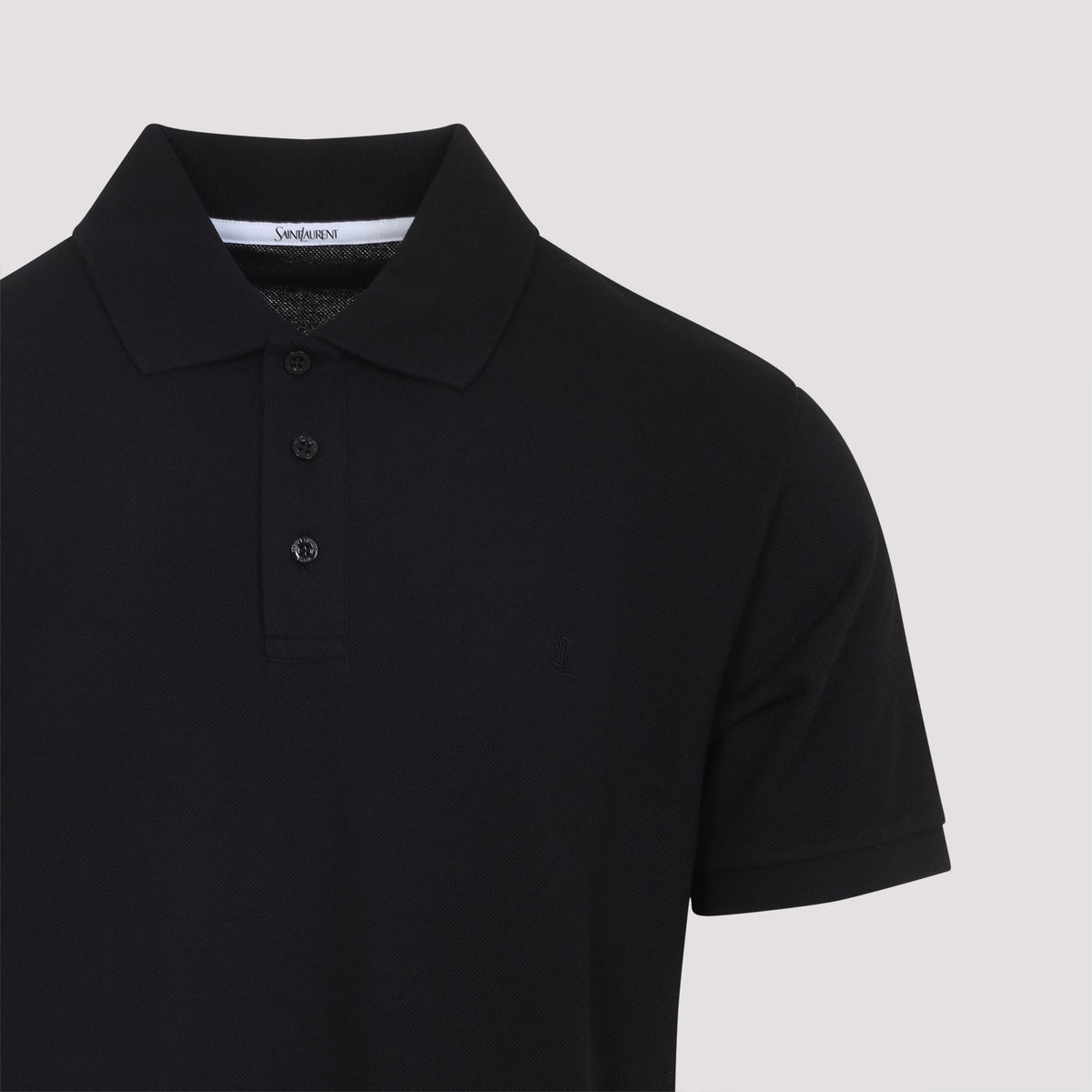 Saint Laurent Cotton Polo Men - Maven Couture IncTops / Tee Shirts