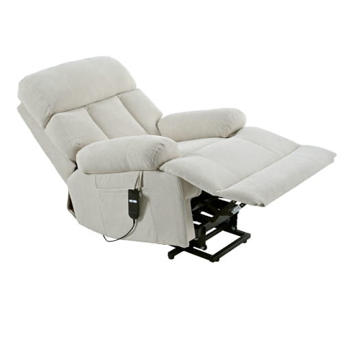 Experience luxury with the oversized power lift recliner chair