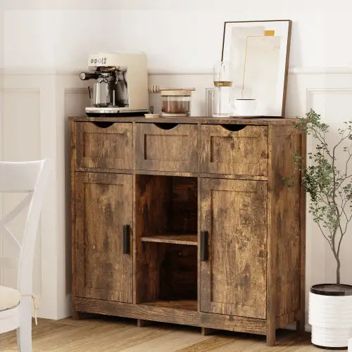 Luxurious wooden storage cabinets for elegant living spaces