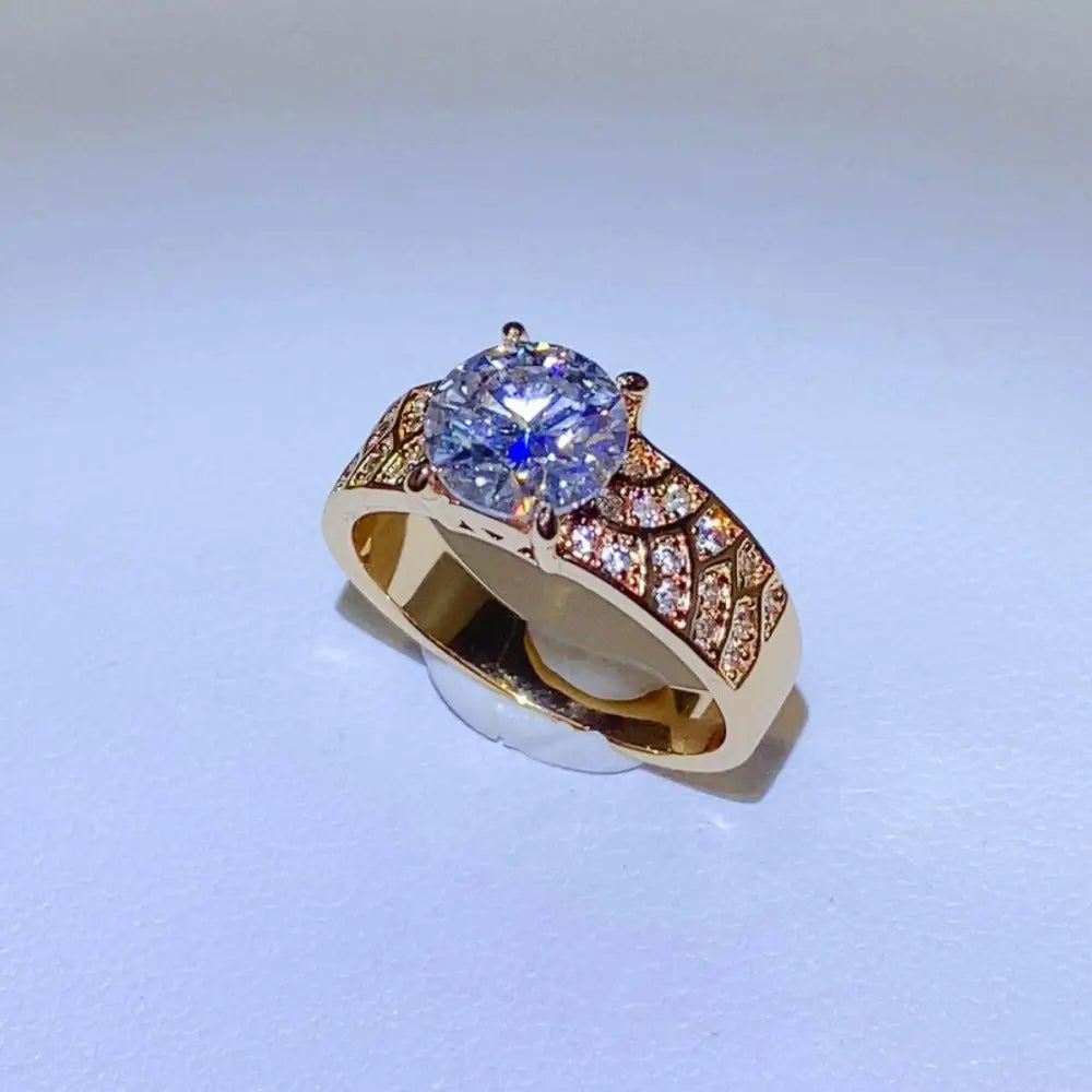 Exquisite 5 carat moissanite ring for luxury fashion and exclusive jewelry $110 1-piece elevate your collection