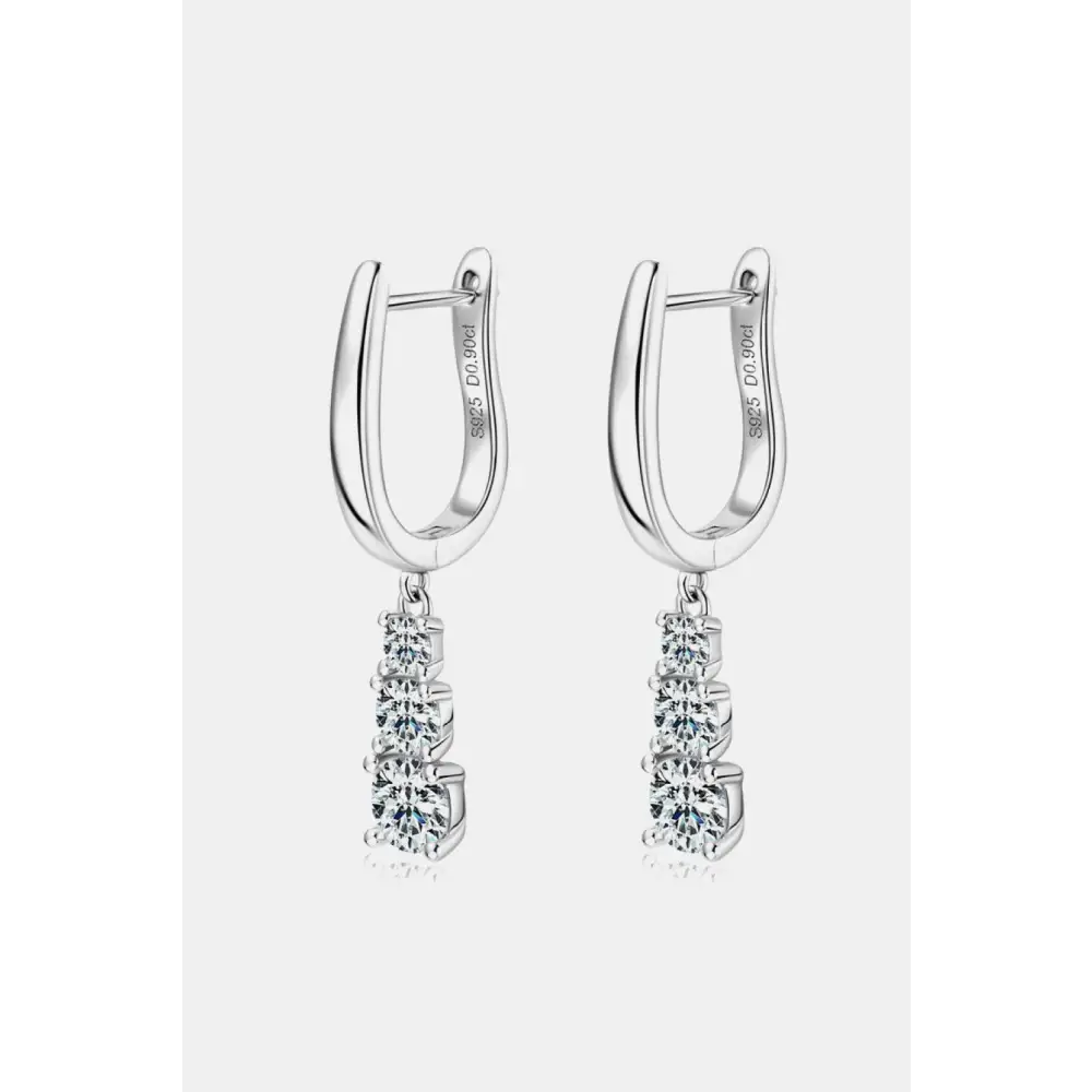 Indulge in luxury fashion for women with 8 carat moissanite earrings $126 indulge in the exquisite elegance