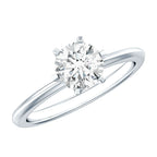 1 Carat Lab Grown Diamond Solitaire Engagement Ring with IGI Certificate