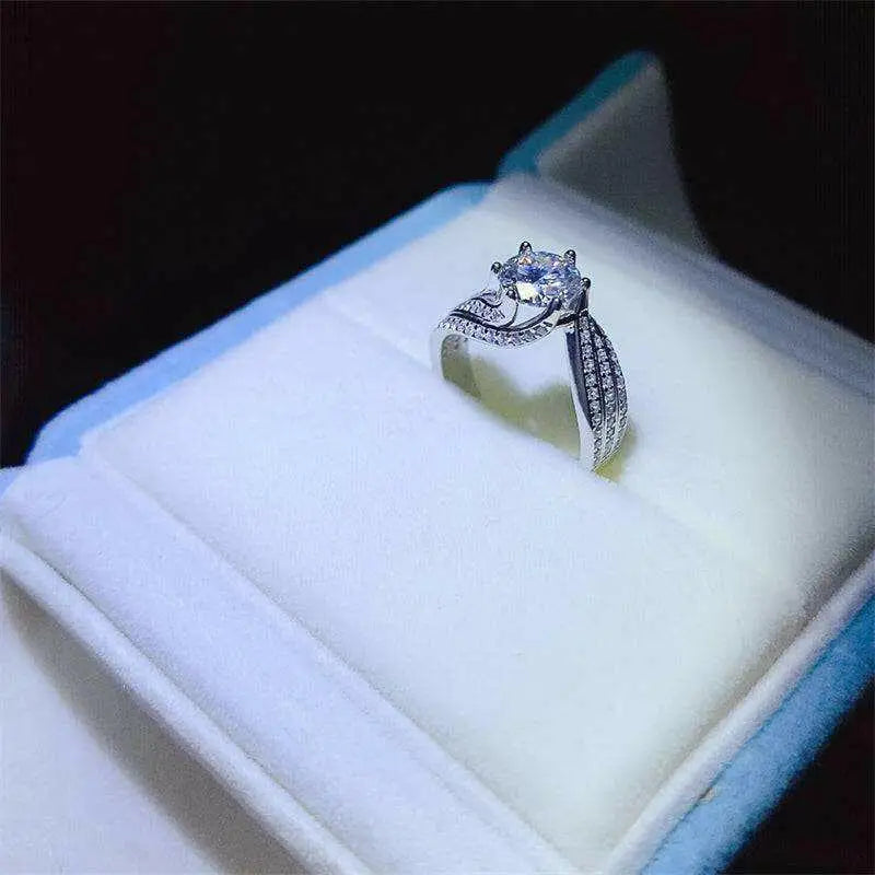 Discover exquisite luxury fashion with our moissanite sterling silver ring $88 1-piece moissanite jewelry over 0.3