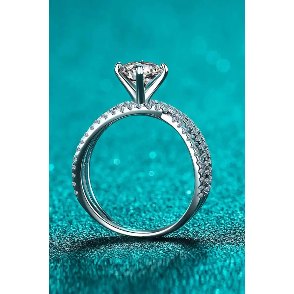 Crisscross moissanite ring in 925 sterling silver for luxury fashion $72 this gorgeous crisscross ring, a stunning