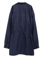 Balenciaga Women Elasticated Waistband Cotton Shirt Mini Dress - Maven Couture IncDresses / Cocktail Dresses