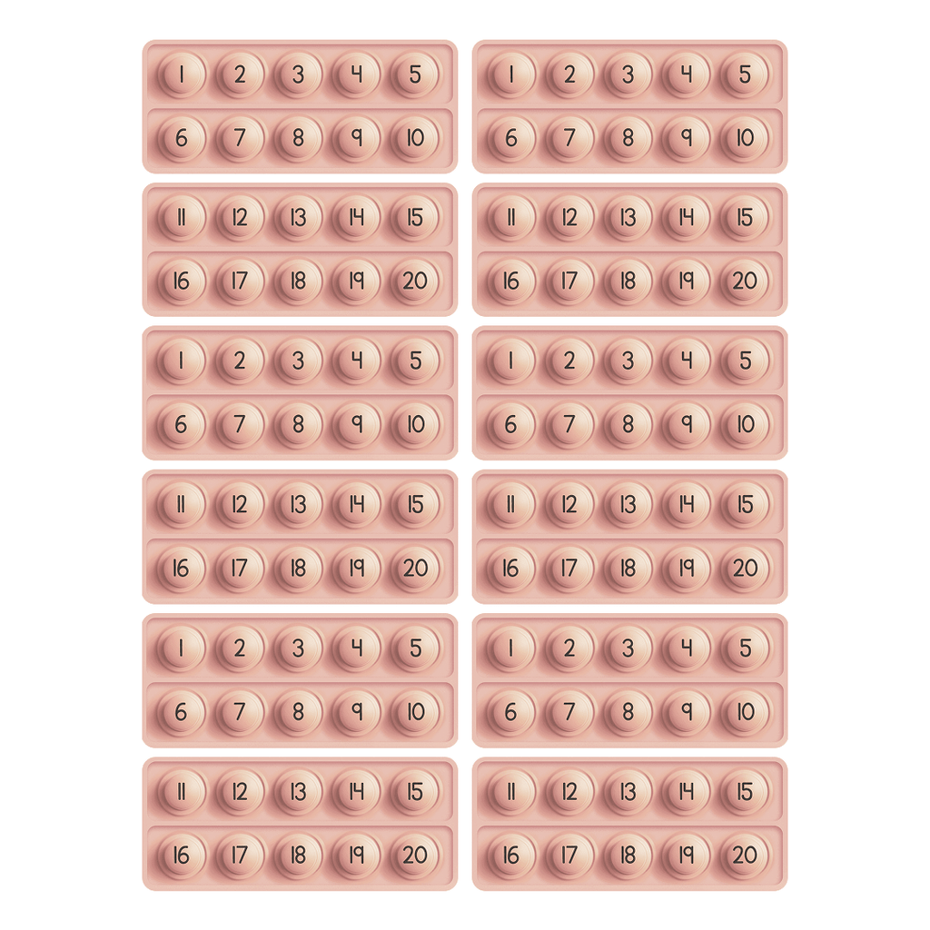 10 Frame Fidgets (Set of 12) - Maven Couture IncEducational Toys