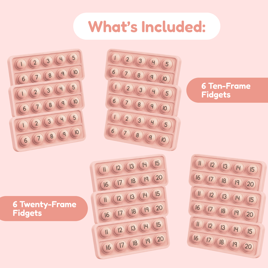 10 Frame Fidgets (Set of 12) - Maven Couture IncEducational Toys