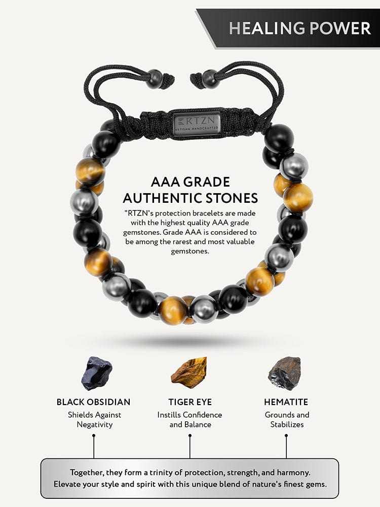 Triple Protection Beaded Bracelet - Morocco - Maven Couture IncBeaded Bracelet