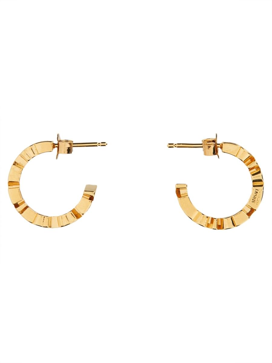 Versace Women Logo Hoop Earrings - Maven Couture IncAccessories / Miscellaneous