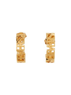 Versace Women Logo Hoop Earrings - Maven Couture IncAccessories / Miscellaneous