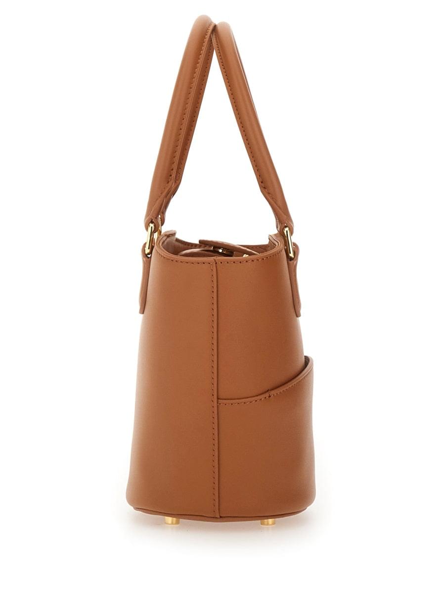 Self-Portrait Women Leather Tote Bag With Charm - Maven Couture IncHandbags / Shoulder Bags