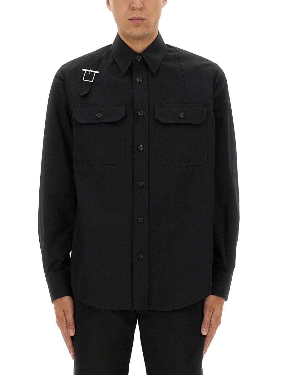 Alexander Mcqueen Men Jacket-Shirt "Harness" - Maven Couture IncTops / Blouses