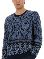 Etro Men Cotton Jacquard Knit - Maven Couture IncTops / Sweaters & Pullovers