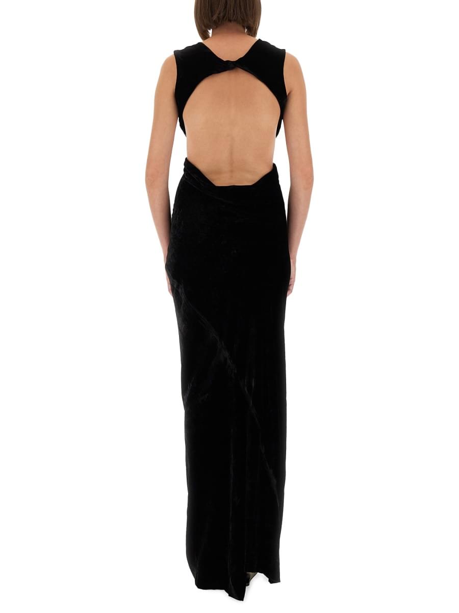 Rick Owens Women Dress With Open Back - Maven Couture IncDresses / Cocktail Dresses
