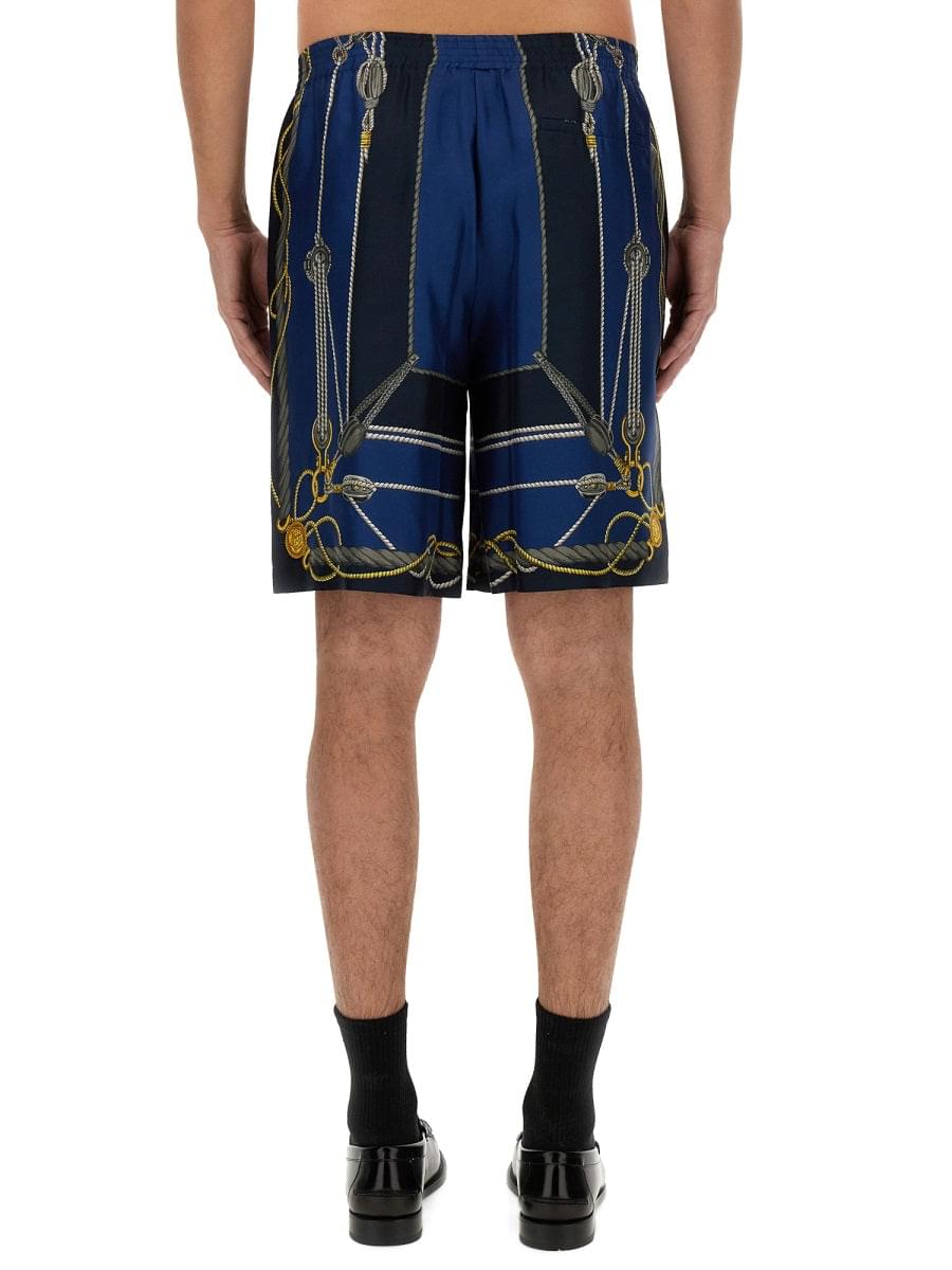 Versace Men Twill Bermuda Shorts - Maven Couture IncBottoms / Pants
