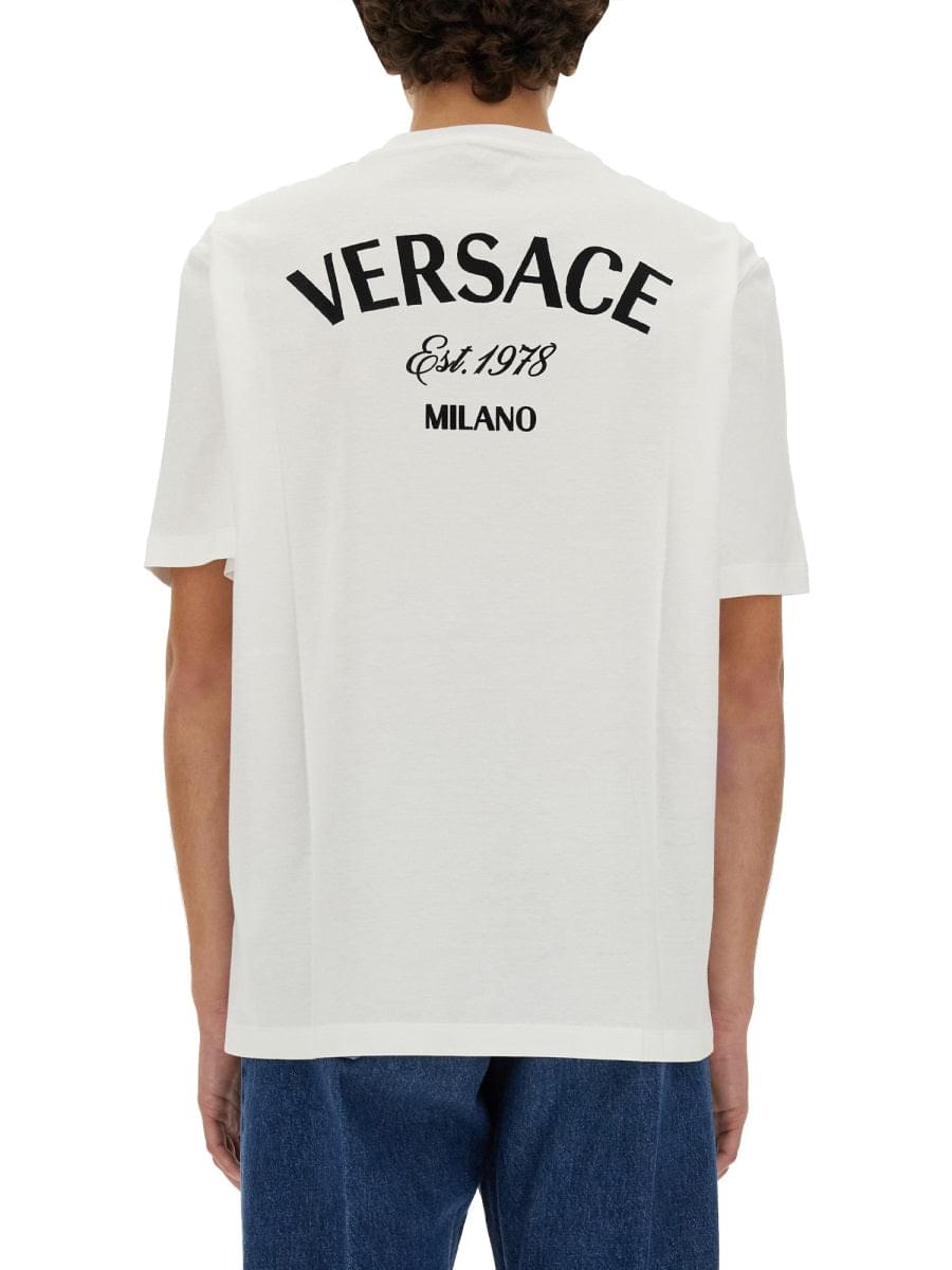Versace Men T-Shirt With Logo - Maven Couture IncTops / Tee Shirts