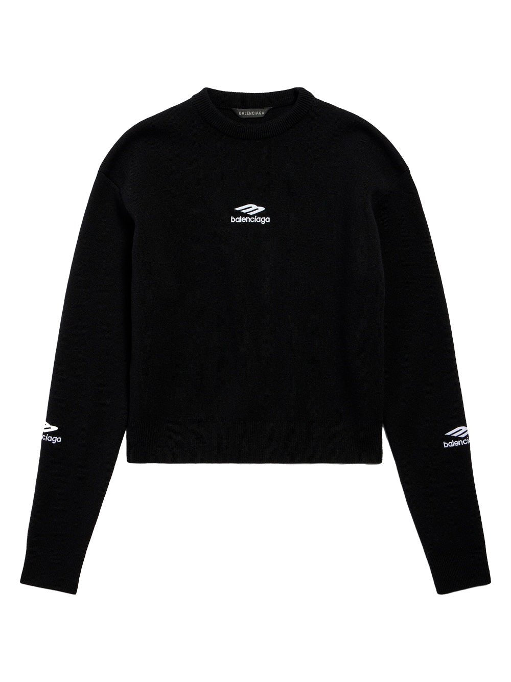 Balenciaga Women Wool Knitted Ski Crewneck - Maven Couture IncTops / Sweaters & Pullovers