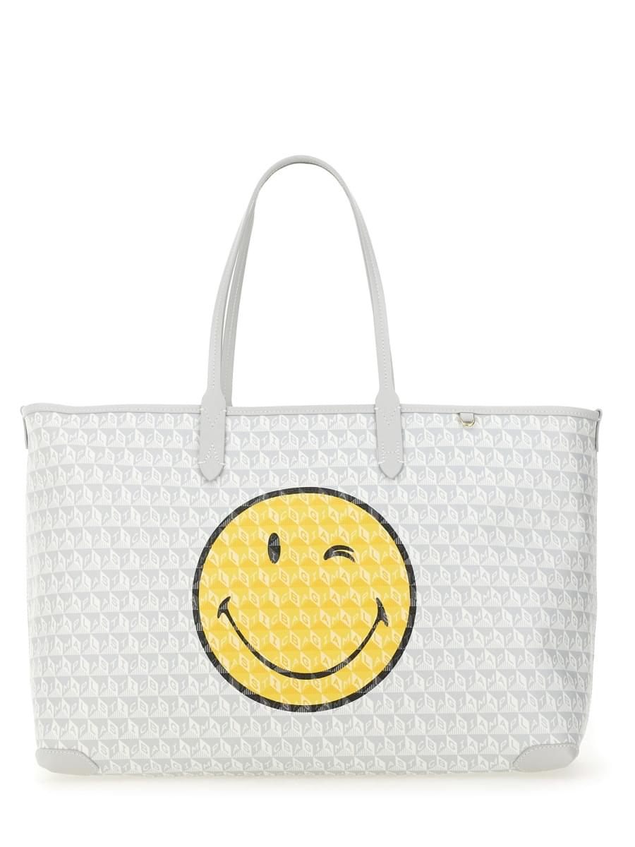 Anya Hindmarch Women "I Am A Plastic Bag Wink" Tote Bag - Maven Couture IncHandbags / Shoulder Bags