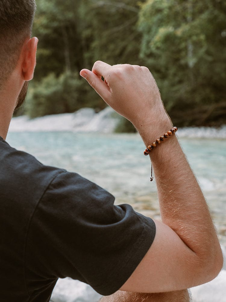 Tigers Eye Beaded Bracelet - Bali - Maven Couture IncBeaded Bracelet
