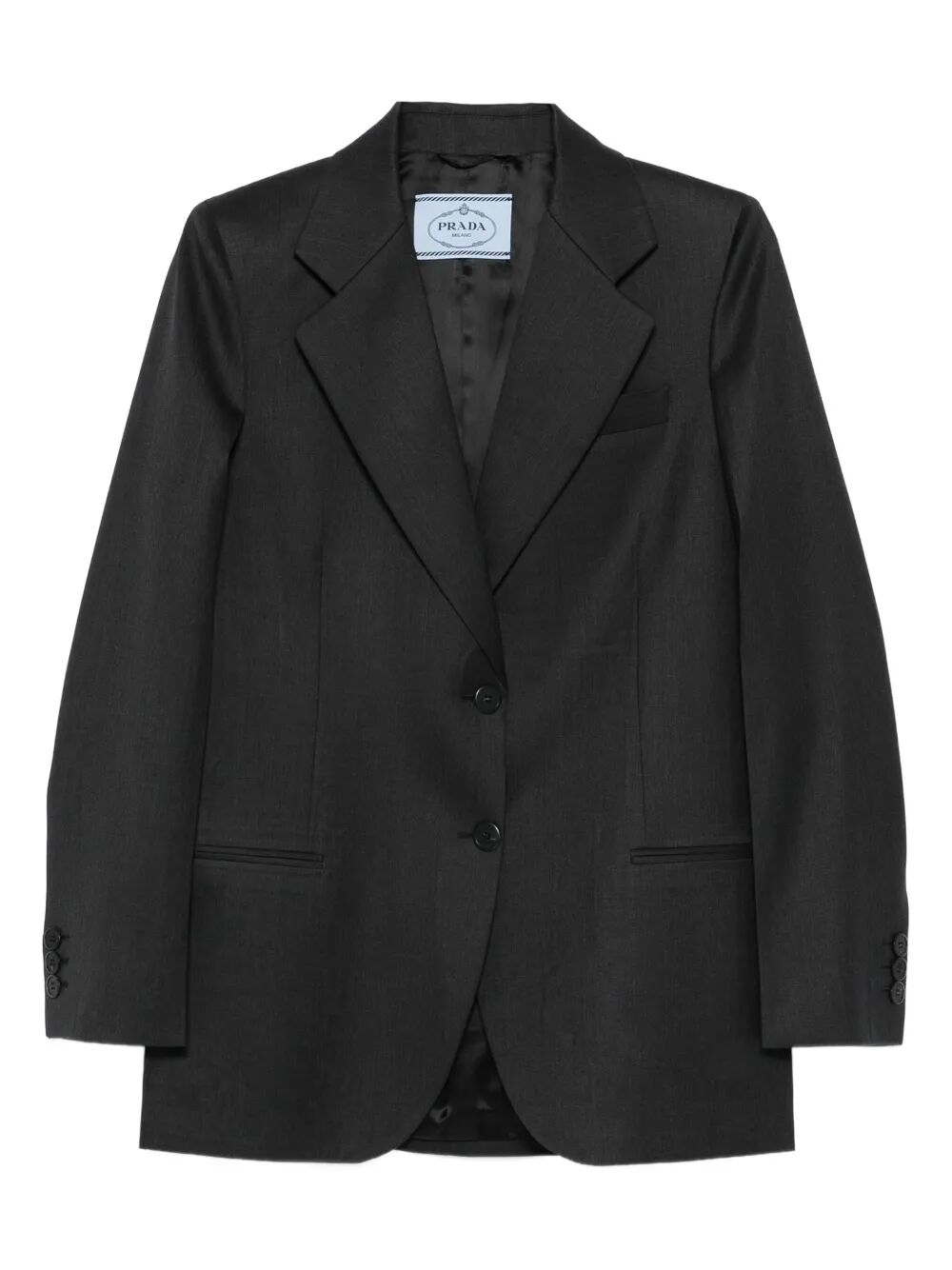 Prada Women Notched-Lapels Wool Blazer - Maven Couture IncOuterwear / Jackets