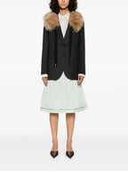 Prada Women Notched-Lapels Wool Blazer - Maven Couture IncOuterwear / Jackets