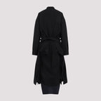 Balenciaga Maxi Patched Shirt Women - Maven Couture IncTops / Tee Shirts
