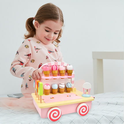 Delightful ice cream truck toy for imaginative play and creativity