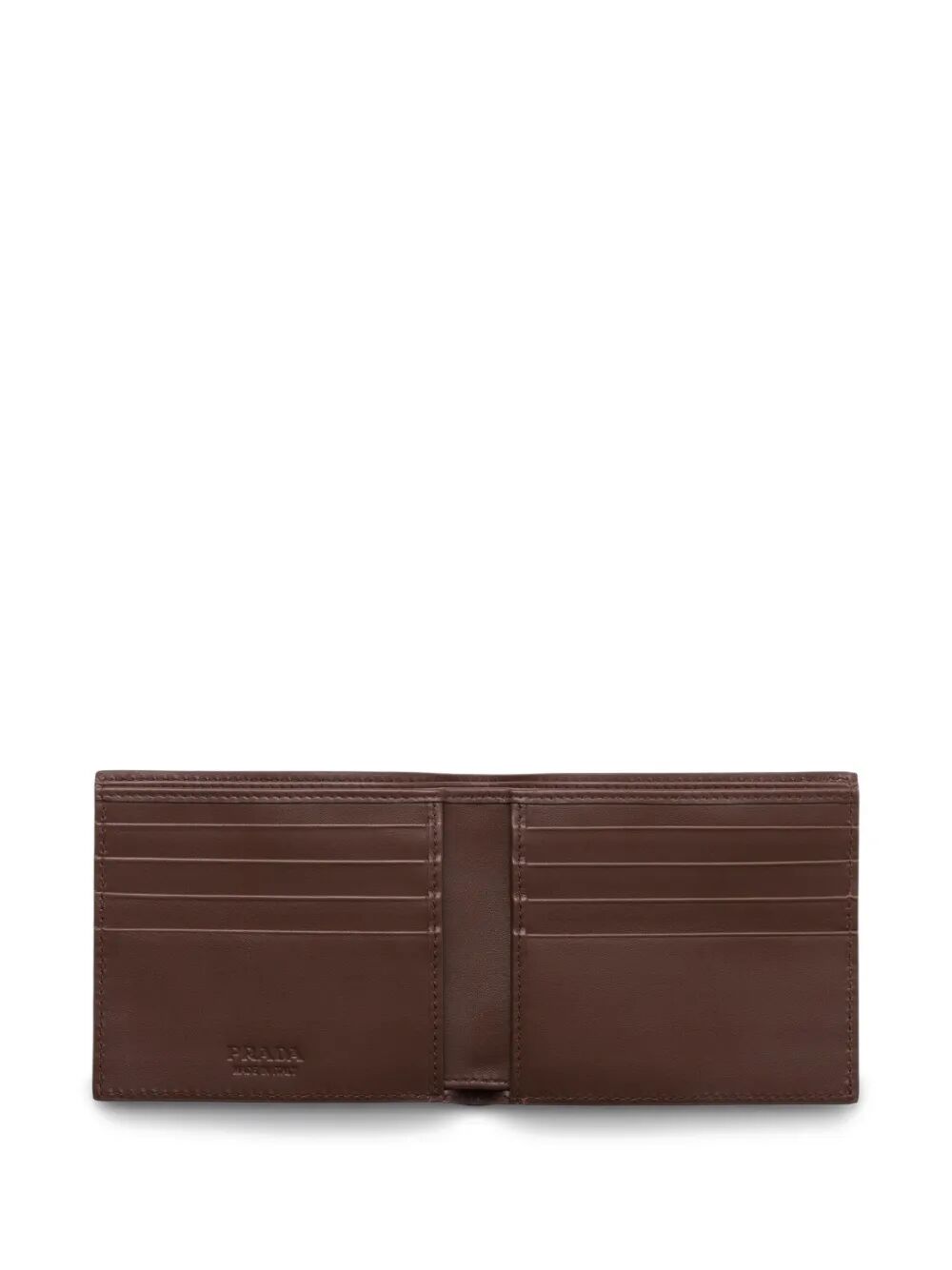 Prada Men Grained Leather Bi-Fold Wallet - Maven Couture IncAccessories / Wallets