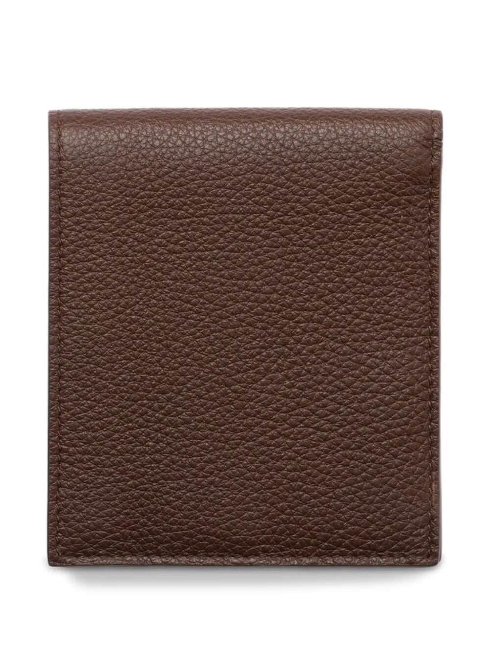 Prada Men Grained Leather Bi-Fold Wallet - Maven Couture IncAccessories / Wallets