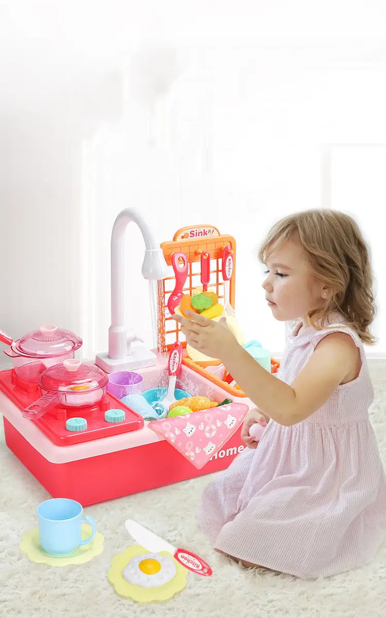 Inspire creativity with the play house simulation sinktoy for luxurious play