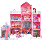 Pink villa dollhouse playset — product image 3