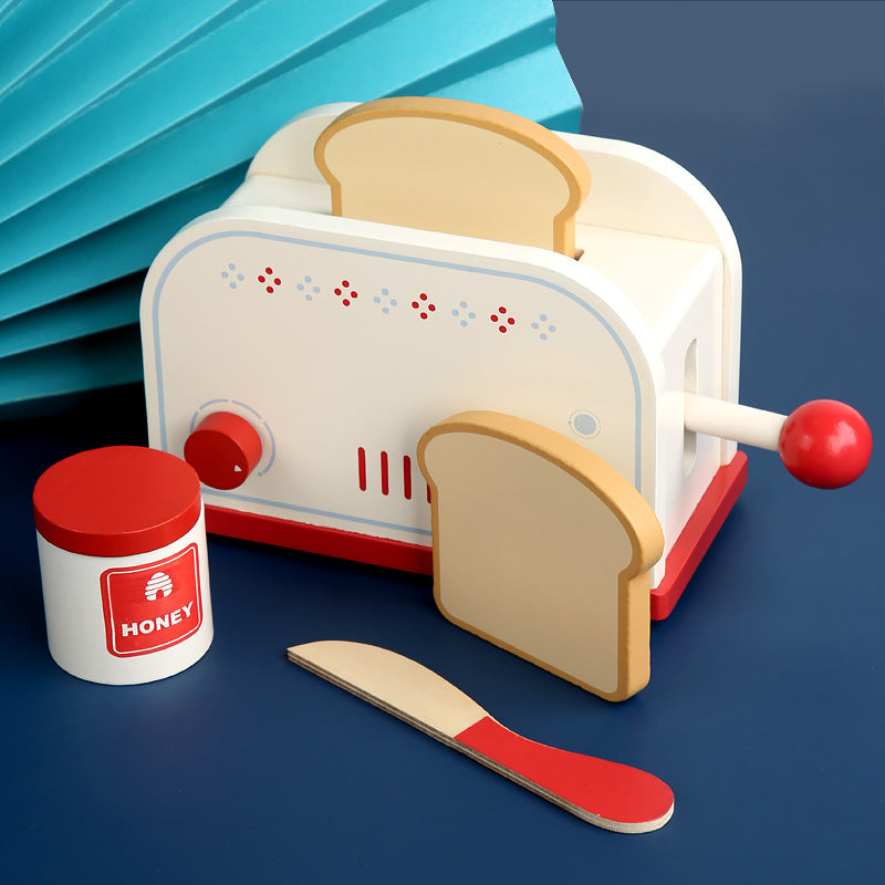 Wooden pretend kitchen appliance — product image 5