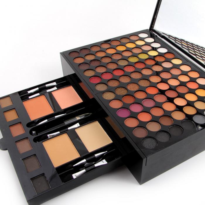 Experience luxury fashion with the 180 colors eyes shadow blush set